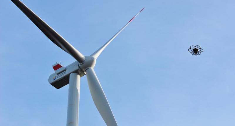 UAV-based wind mill inspection